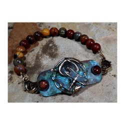 Verdigris Patina Brass Zen...