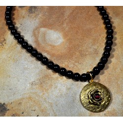Antiqued Gold Brass...