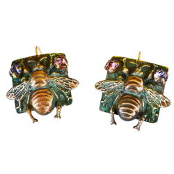 Verdigris Patina Queen Bee...