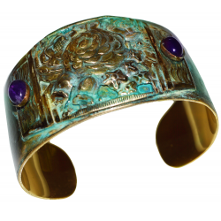 2025 Art Deco Verdigris...