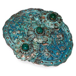 Byzantine And Zinnia Patina...