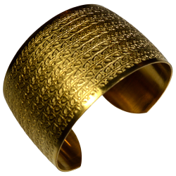 Antiqued Matte Brass...