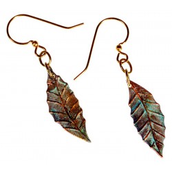 Patina Brass Magnolia Leaf...
