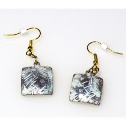 White Patina Forged Brass...