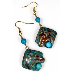 Verdigris Patina Brass...