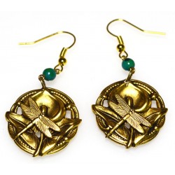 Antique Gold Brass Zen...