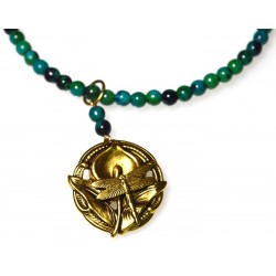 Antique Gold Brass Zen...