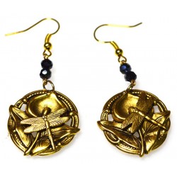 Antique Gold Brass Zen...