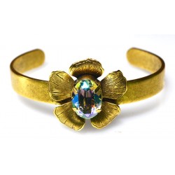 Antique Gold Narrow Floral...