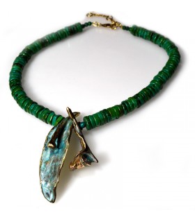 Patina Lost Wax Cast Brass...