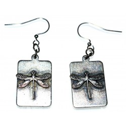 Antiqued Silver Brass...