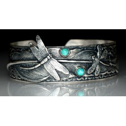 Antiqued Silver Solid Brass...