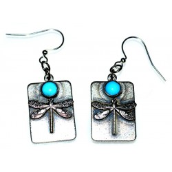 Antiqued Silver Brass...