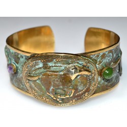 Running Mustang Patina Cuff...