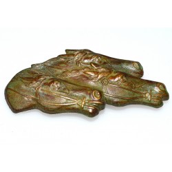 Earth Patina Solid Brass...