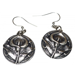 Antique Silver Calla Lily...