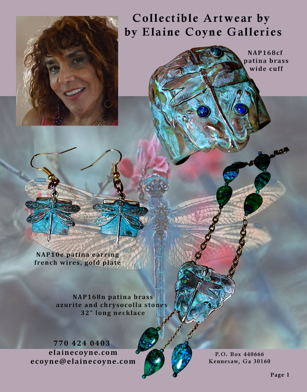 Elaine Coyne Catalog Page 1