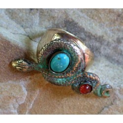 EGP130r - Carnelian & Turquoise