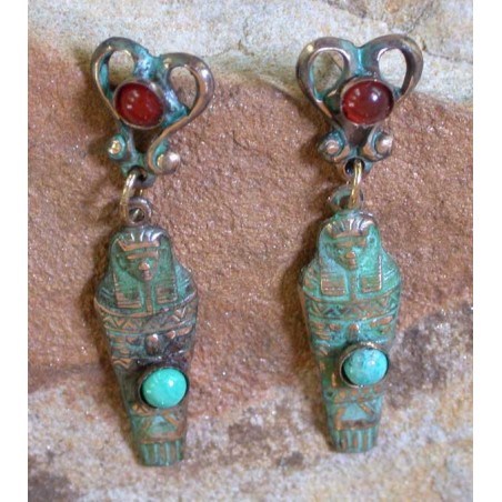 EGP63e - Carnelian & Turquoise