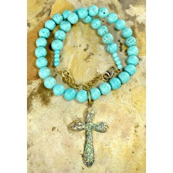 CRP144n - Turquoise with Clasp