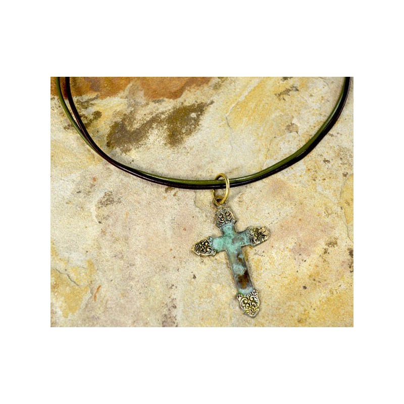 CRP565pdLE - Brown / Olive Rawhide