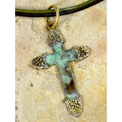 CRP565pdLE - Detail: Brown / Olive Rawhide