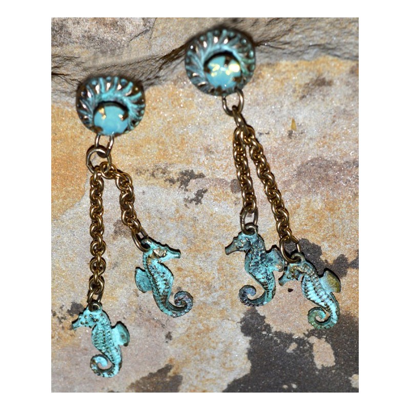 OCP164eCR - Pacifc Blue Opal Crystals OCP164eCR - Pacifc Blue Opal Crystals