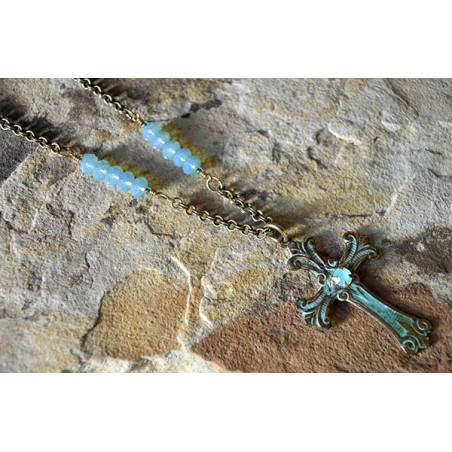 CRP899n - Pacific Blue Opal Crystals