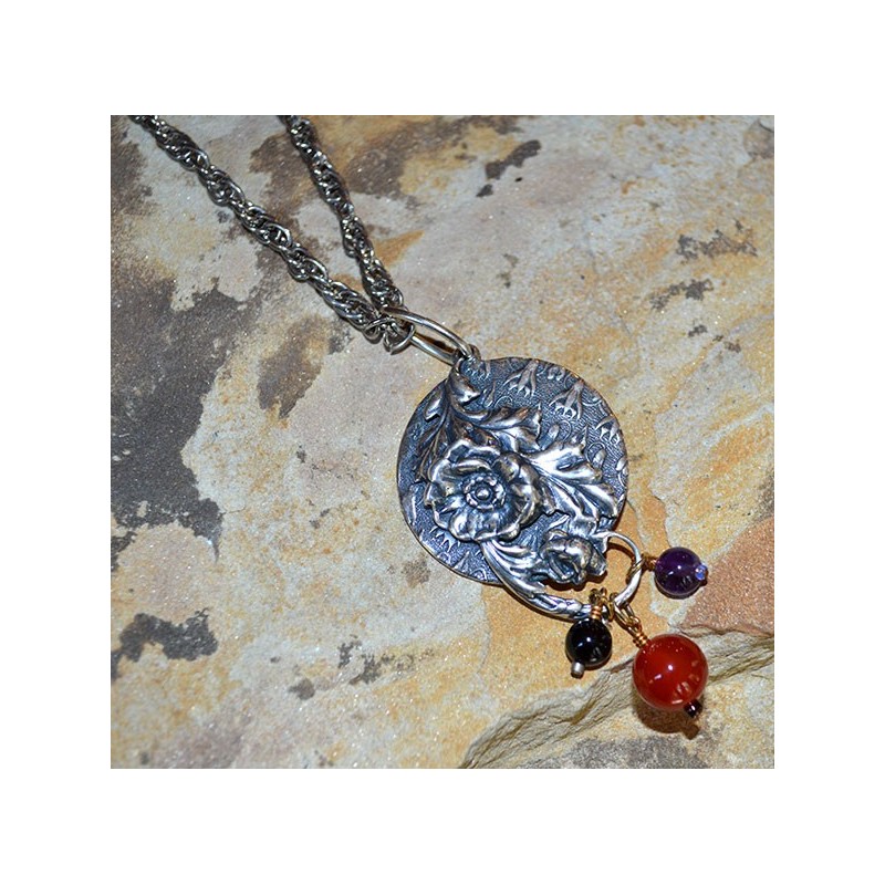 ASV123pd - Mirror Antique Silver Chain ASV123pd - Mirror Antique Silver Chain