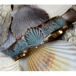 OCP4852bc Scallop Shell Cuff