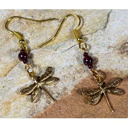 DRG8eGA Dragonfly Earrings