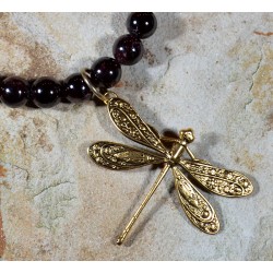 DRG7502nGA Dragonfly Necklace