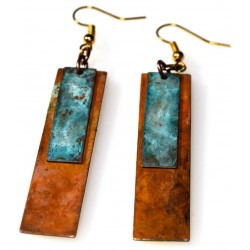 BHC237e Rectangle Earrings