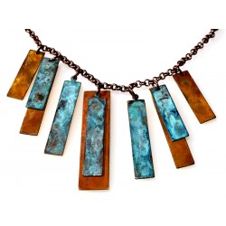 BHC237n Rectangle Necklace