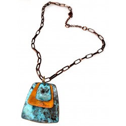 BHC160pd Trapezoid Necklace