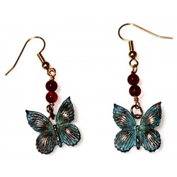 BUP118e Butterfly Earrings