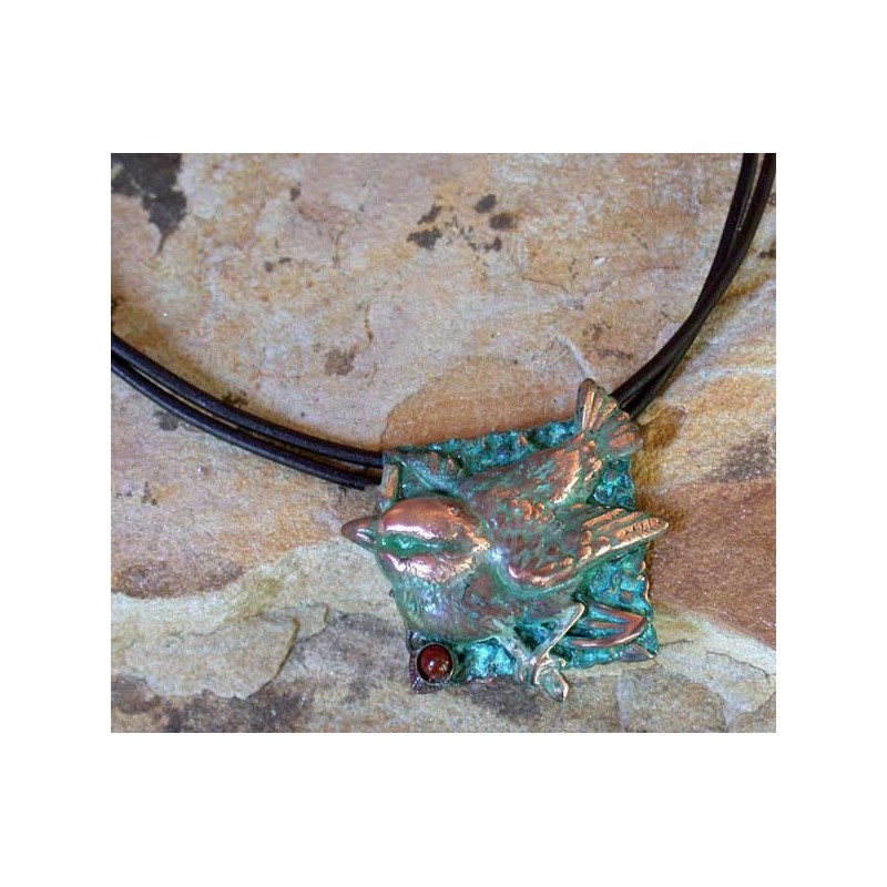 NAP1137pd Verdigris Patina Solid Brass Bluebird Pendant - Jasper NAP1137pd Verdigris Patina Solid Brass Bluebird Pendant - Jasper