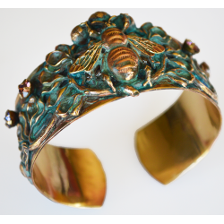 Verdigris Patina Queen Bee...