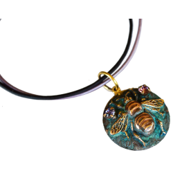 Verdigris Patina Queen Bee...