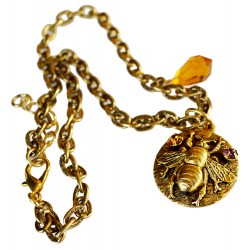 Mirror Antiqued Gold Solid...